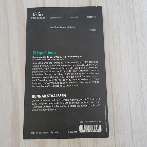 GUNNAR STAALESEN PIÈGE À LOUP - Picture 2 of 3